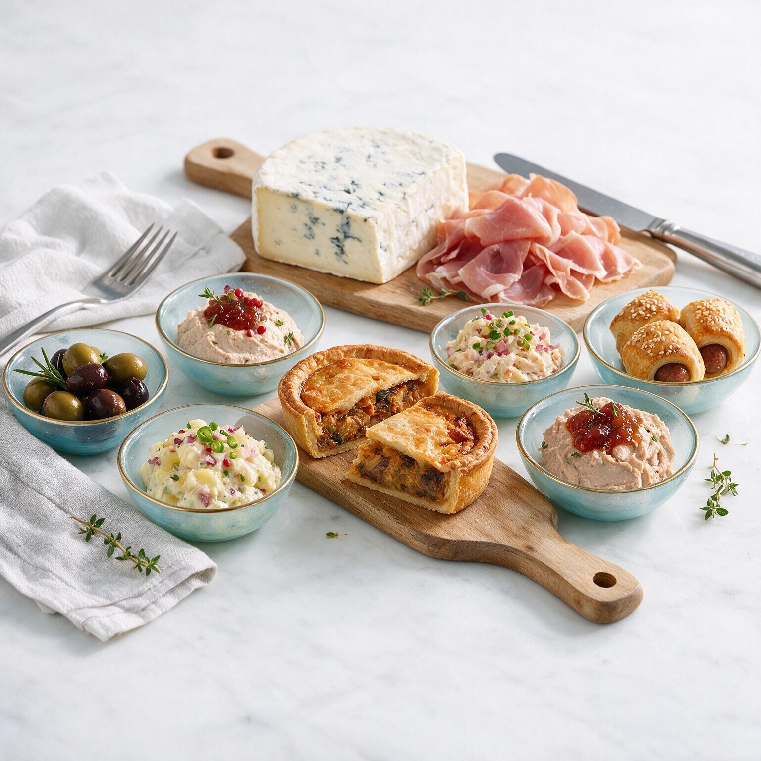Ruim assortiment delicatessen